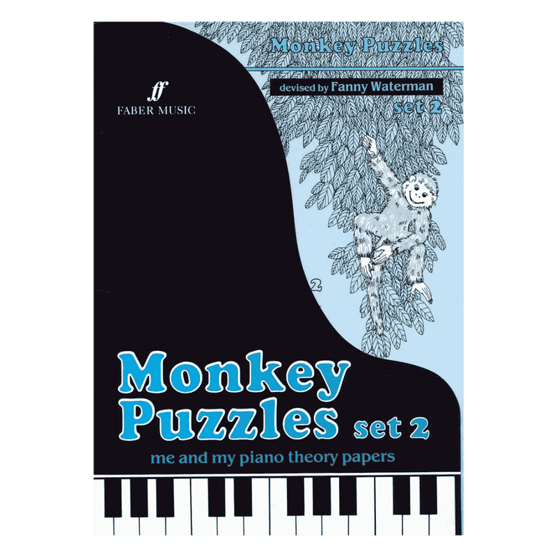 Monkey Puzzles Set 2 | Fanny Waterman. Theory Papers to go with Me & My Piano Series. A Fun & Engaging look at Theory for Children.