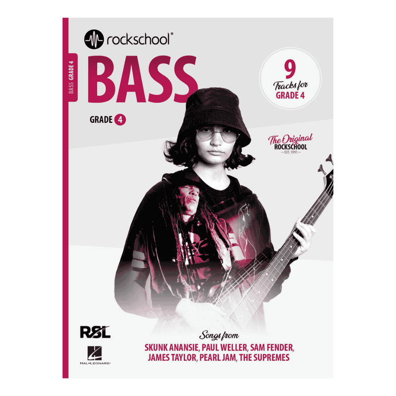 RSL Rockschool Bass Exam Book Grade 4 (2024)