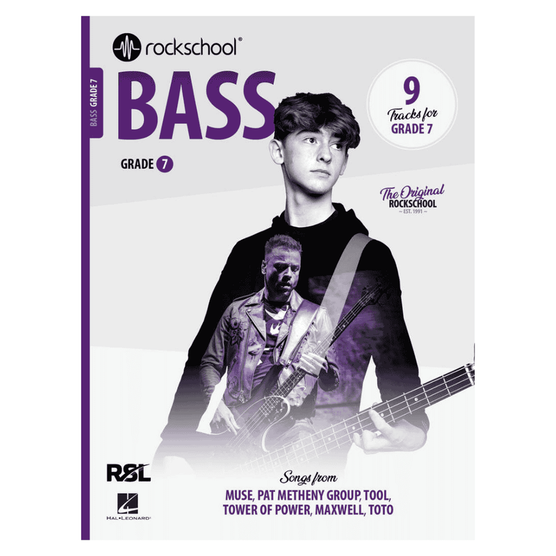 RSL Rockschool Bass Exam Book Grade 7 (2024)