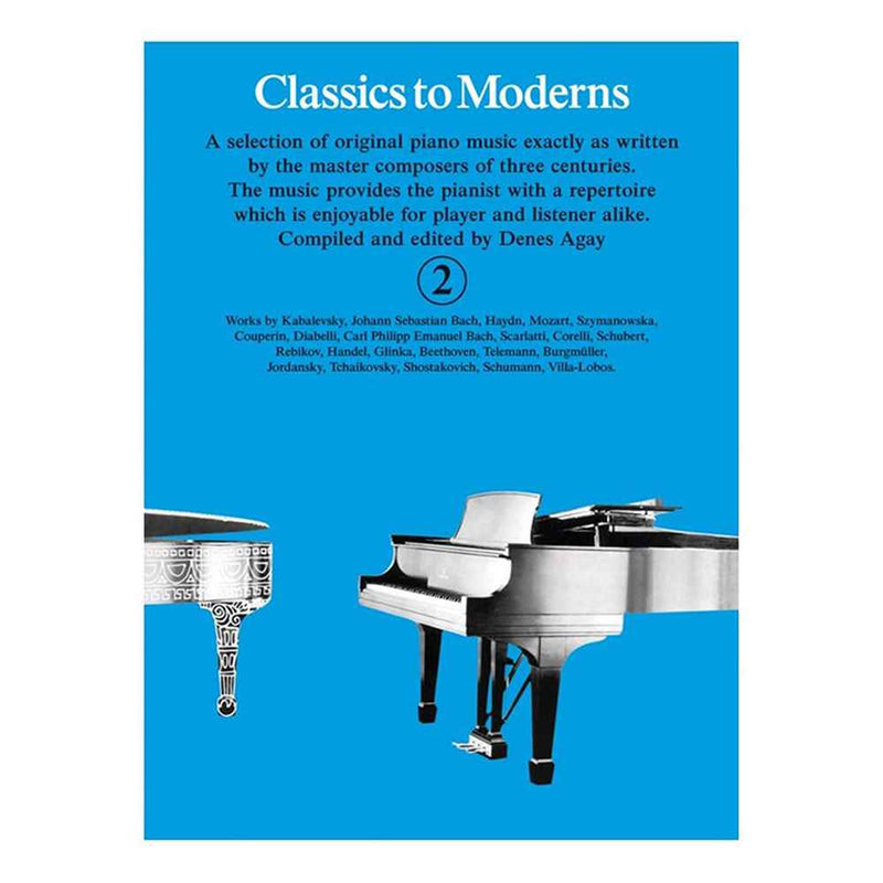 Classics to Moderns 2